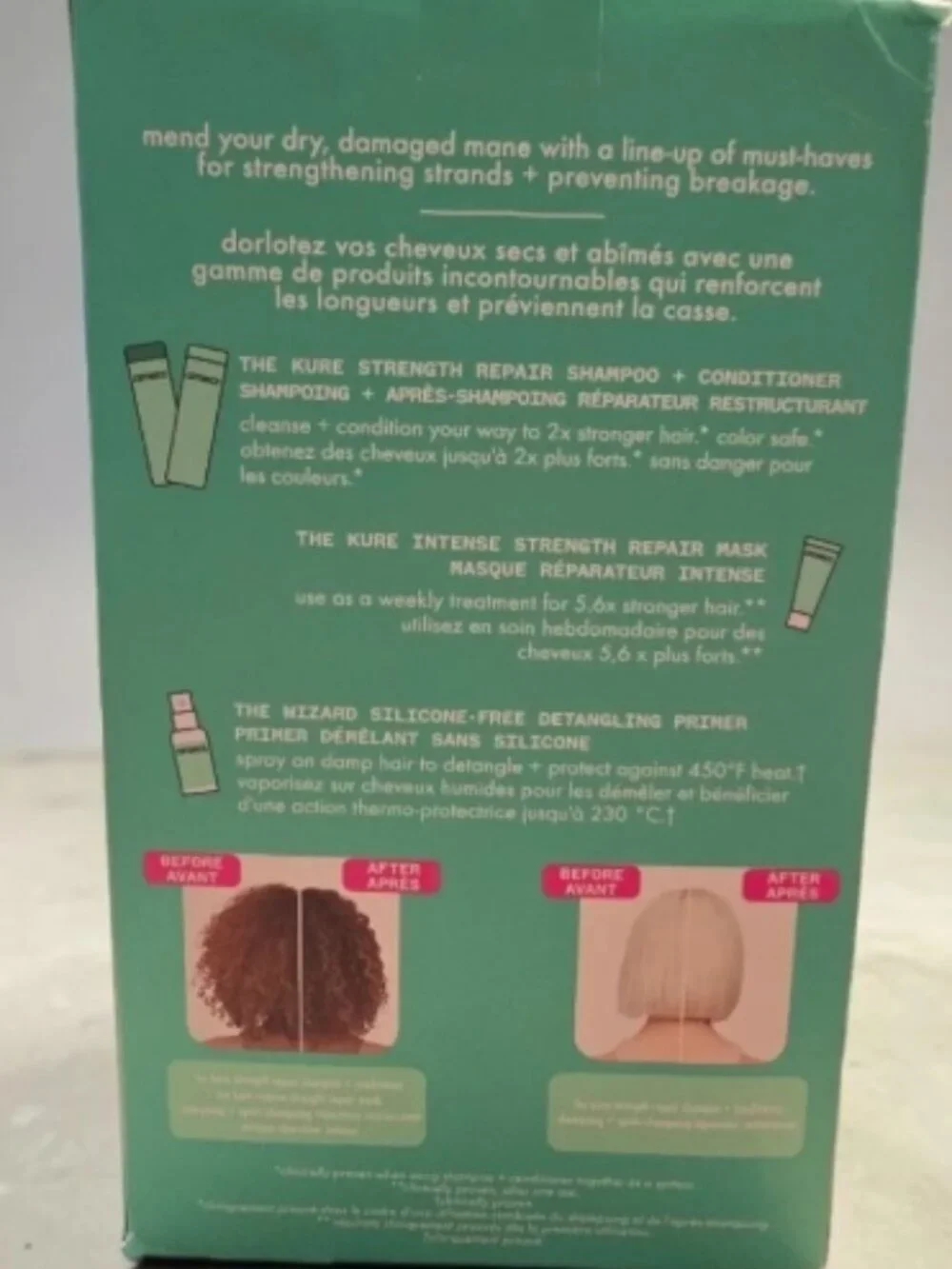 Amika Mane Menders 4‑Piece Strength Repair Set | The Kure + Wizard Primer-Sealed